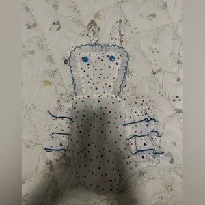 Stars 4th of july romper vintage